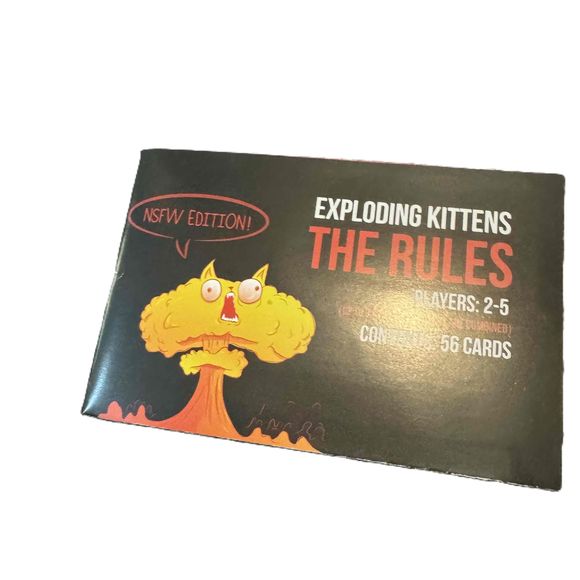 Exploding Kittens NSFW Edition Card Game For 2-5 Players - Picture 5 of 6